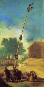 The Greasy Pole (La Cucana) Francisco Jose de Goya